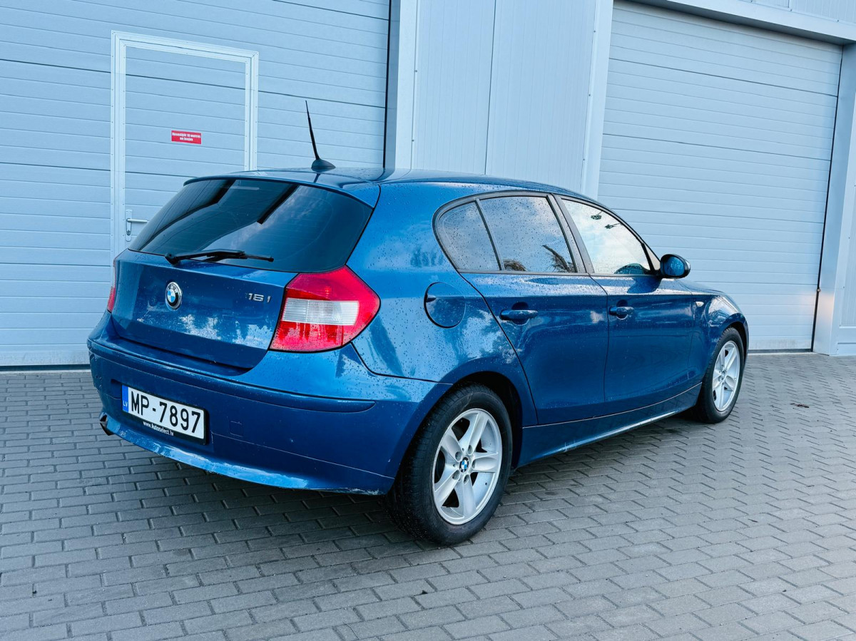 BMW 118, 1.6 benzīns.